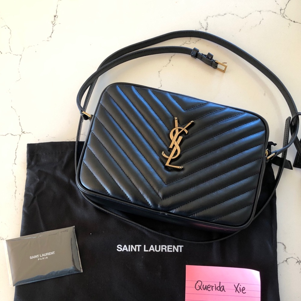 YSL Lou Matelasse Camera Bag